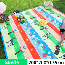 Load image into Gallery viewer, Picnic Mats 200*200cm Camping Moistureproof Outdoor Beach Mat Baby Climb Plaid Blanket Beach Yoga Baby 600D Oxford pad