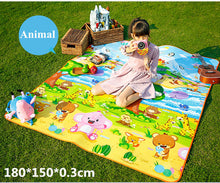 Load image into Gallery viewer, Picnic Mats 200*200cm Camping Moistureproof Outdoor Beach Mat Baby Climb Plaid Blanket Beach Yoga Baby 600D Oxford pad