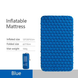 Naturehike Nylon TPU Sleeping Pad Lightweight Moisture-proof Air Mattress Portable Inflatable Mattress Camping Mat