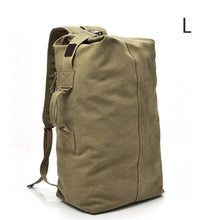 Load image into Gallery viewer, Large Capacity Travel Climbing Bag Tactical Military Backpack Women Army Bags Canvas Bucket Bag Shoulder Sports Bag Male XA208WD