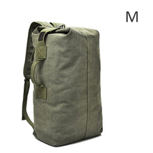 Load image into Gallery viewer, Large Capacity Travel Climbing Bag Tactical Military Backpack Women Army Bags Canvas Bucket Bag Shoulder Sports Bag Male XA208WD