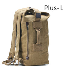 Load image into Gallery viewer, Large Capacity Travel Climbing Bag Tactical Military Backpack Women Army Bags Canvas Bucket Bag Shoulder Sports Bag Male XA208WD