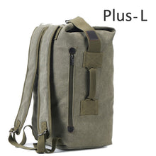 Load image into Gallery viewer, Large Capacity Travel Climbing Bag Tactical Military Backpack Women Army Bags Canvas Bucket Bag Shoulder Sports Bag Male XA208WD