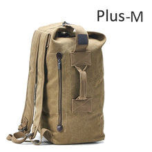 Load image into Gallery viewer, Large Capacity Travel Climbing Bag Tactical Military Backpack Women Army Bags Canvas Bucket Bag Shoulder Sports Bag Male XA208WD