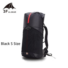 Load image into Gallery viewer, 3F UL GEAR 55L Large XPAC Climbing Backpack Outdoor Ultralight Frame Less Packs Bags Lightweight Durable Travel Camping Hiking