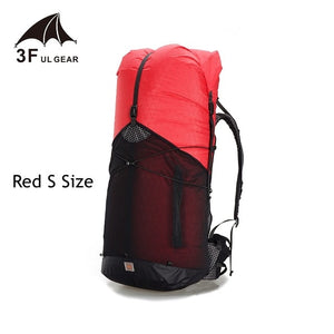 3F UL GEAR 55L Large XPAC Climbing Backpack Outdoor Ultralight Frame Less Packs Bags Lightweight Durable Travel Camping Hiking